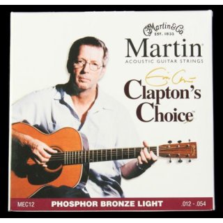 Martin MEC-12 Clapton&acute;s Choice Acoustic Guitar Strings