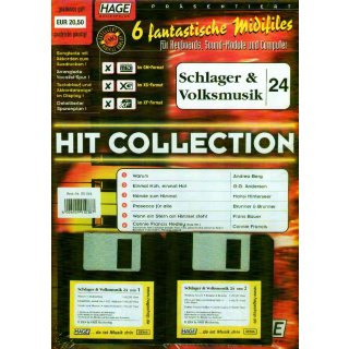Hage Midifiles Hit Collection Schlager und Volksmusik 24