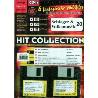 Hage Midifiles Hit Collection Schlager und Volksmusik 20