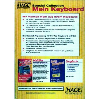 Hage Midifiles Special Collection Mein Keyboard f&uuml;r KETRON SD1 XD9/XD3 5