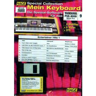 Hage Midifiles Special Collection Mein Keyboard f&uuml;r YAMAHA PSR-9000/9000 Pro