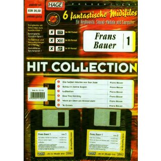 Hage Midifiles Hit Collection Frans Bauer 1