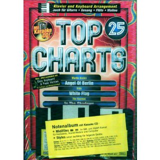 Hage Midifiles Songbook+Midifiles Top Charts 25