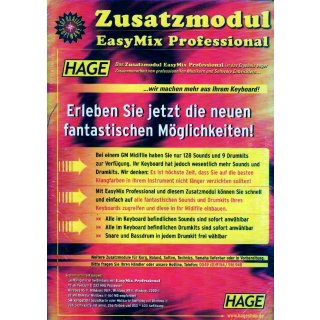 Hage Midifiles Zusatzmodul EasyMix Professional f&uuml;r Technics KN6000