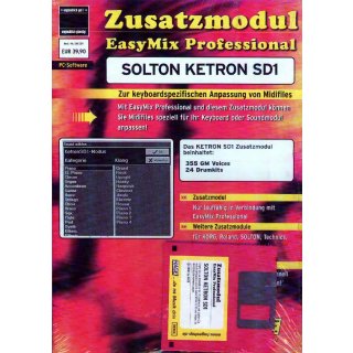Hage Midifiles Zusatzmodul EasyMix Professional f&uuml;r SOLTON KETRON SD1