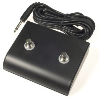 Stagg SSWB2 2-fach Fu&szlig;schalter Kanalumschalter Switch Box