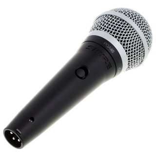 Shure PGA48 Dynamisches Mikrofon f&uuml;r Sprache, Gesang und Karaoke