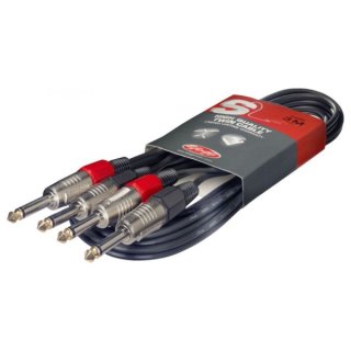Stagg STC10P Audio Twin-Kabel Standart Twinline-Kabel 2 x 0,22 mm 10 m