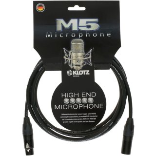 Klotz M5FM03 Mikrofonkabel 3-polig XLR Male auf XLR Female 3 m