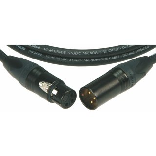 Klotz M5FM03 Mikrofonkabel 3-polig XLR Male auf XLR Female 3 m