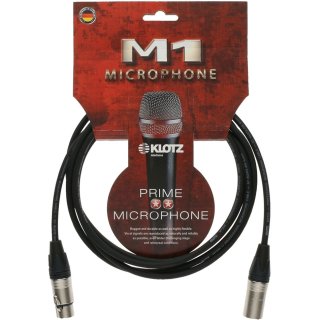 Klotz M1FM1N0300 Mikrofonkabel 3-polig XLR Female auf XLR Male 3 m