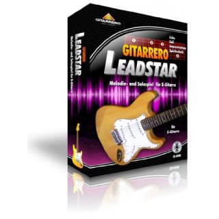 Gitarrero Leadstar E-gitarre Melodie und Solospiel f&uuml;r  E-Gitarre Software