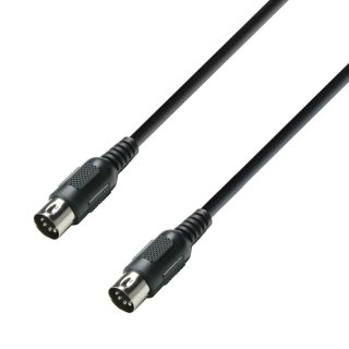 Adam Hall K3MIDI0150 MIDI Cable black 1,5 m